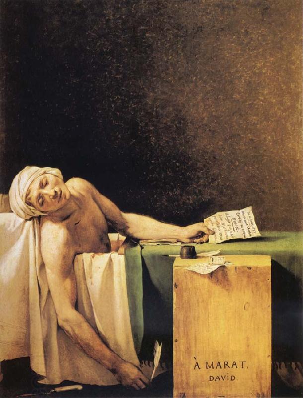 Jacques-Louis David The Death of Marat China oil painting art